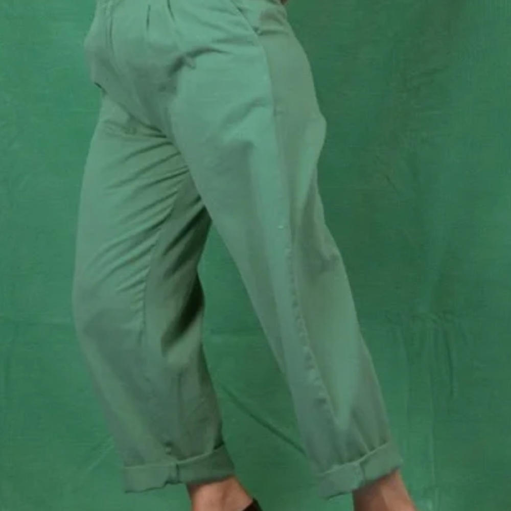 Big Bud large seafoam green trousers